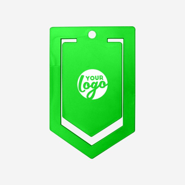 Paper Clip V Shape XXXL 10 REF 580 V SHAPE EXTRA LARGE 100 X 168MM LIME NEON GREEN