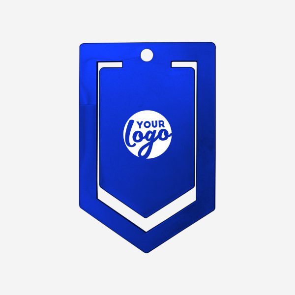 Paper Clip V Shape XXXL 8 REF 580 V SHAPE EXTRA LARGE 100 X 168MM ROYAL BLUE