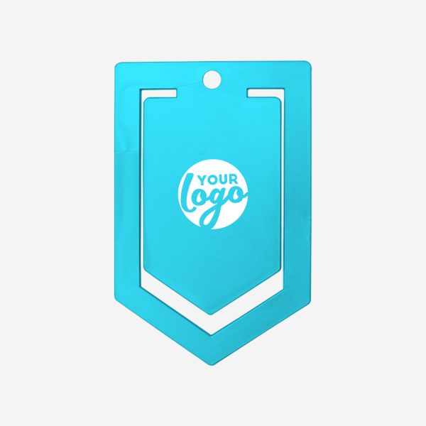 Paper Clip V Shape XXXL 13 REF 580 V SHAPE EXTRA LARGE 100 X 168MM TURQUOISE