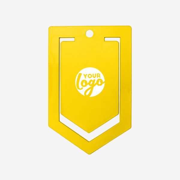 Paper Clip V Shape XXXL 14 REF 580 V SHAPE EXTRA LARGE 100 X 168MM YELLOW