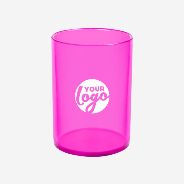 Ref 512PS Pencil Cup Clear Magenta Pad