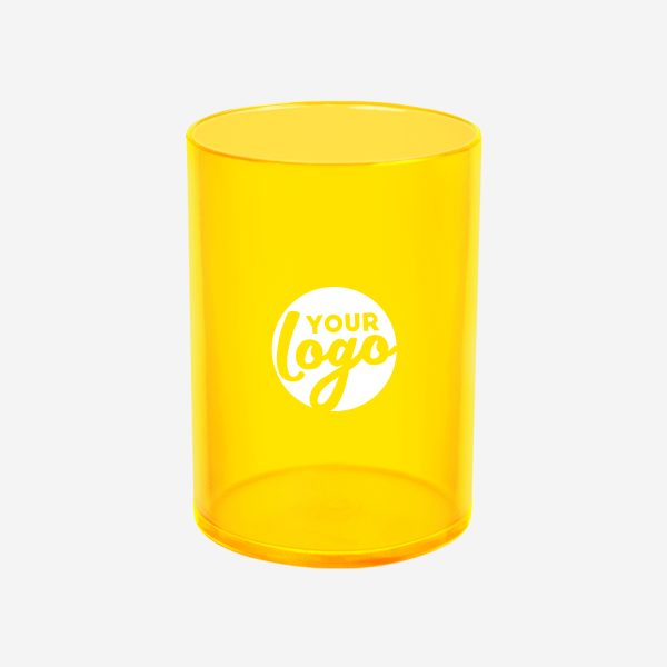 Ref 512PS Pencil Cup Clear Yellow Pad