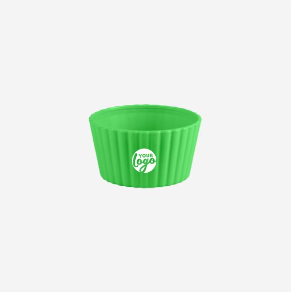 Ref 448 Mini Round Fluted Bowl NEON GREEN