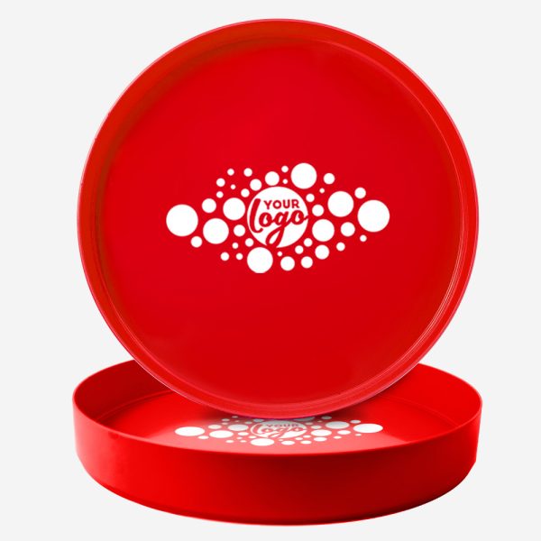 REF 463 ROUND TRAY RED