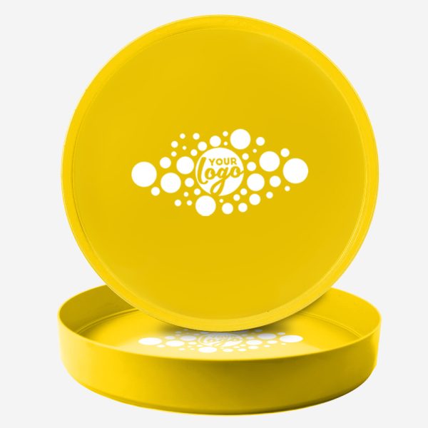 REF 463 ROUND TRAY YELLOW