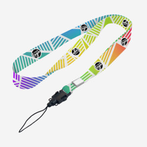 Dye Sublimation Lanyard - Cellphone Attachment
