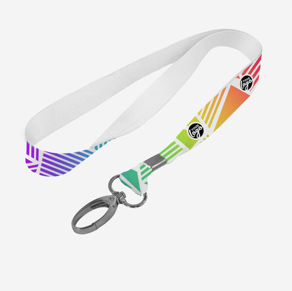 Dye Sublimation Lanyard - Lobster Hook 1 REF 1280 DYE SUB LANYARD ONE SIDE LOBSTER HOOK