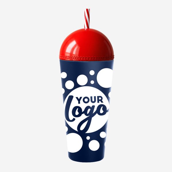 REF 1770 M C CRK CRICKET MATT TUMBLER 600ML NAVY BLUE SILK