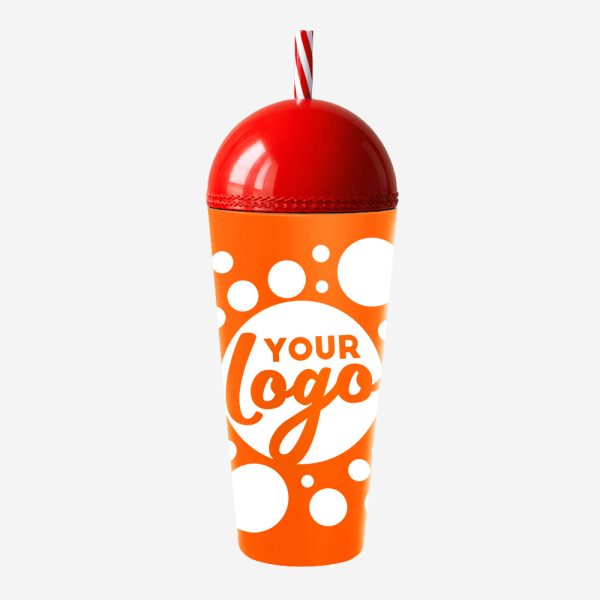 REF 1770 M C CRK CRICKET MATT TUMBLER 600ML ORANGE SILK