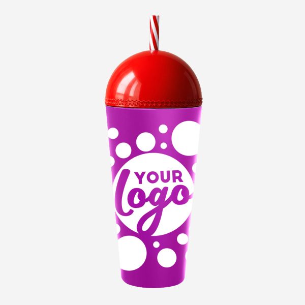 REF 1770 M C CRK CRICKET MATT TUMBLER 600ML PURPLE SILK