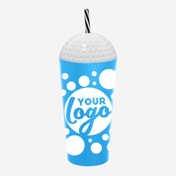 Golf Matt Tumbler - 600ml 7 REF 1770 M C GOLF GOLF MATT TUBMLER CYAN SILK