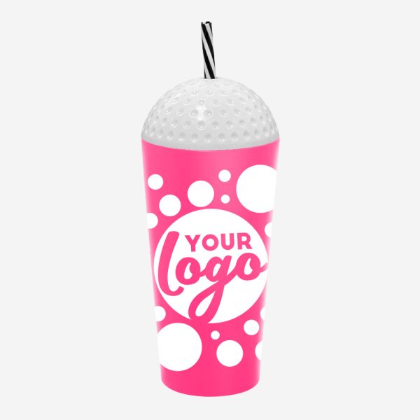 Golf Matt Tumbler - 600ml 6 REF 1770 M C GOLF GOLF MATT TUBMLER MAGENTA SILK