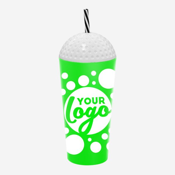 Golf Matt Tumbler - 600ml 10 REF 1770 M C GOLF GOLF MATT TUBMLER NEON GREEN SILK