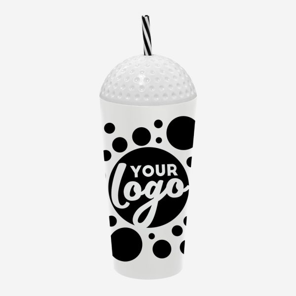 Golf Matt Tumbler - 600ml 3 REF 1770 M C GOLF GOLF MATT TUBMLER WHITE SILK