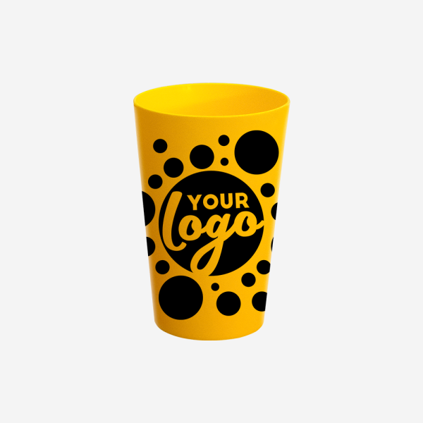 Matt Tumbler 400ml - Frosted 14 REF 1788 M C MATT TUMBLER 400ML YELLOW