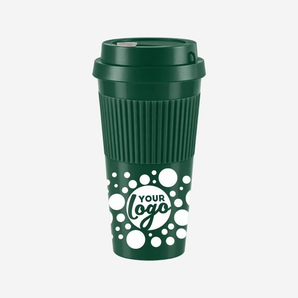 REF 1092PP SLEEVE TRAVEL CUP BOTTLE GREEN SILK