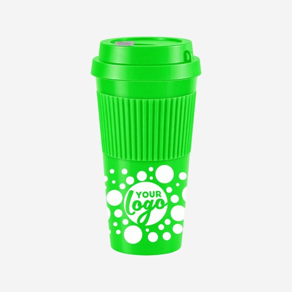 REF 1092PP SLEEVE TRAVEL CUP NEON GREEN SILK