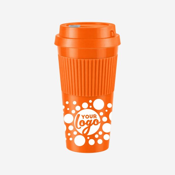 REF 1092PP SLEEVE TRAVEL CUP ORANGE SILK