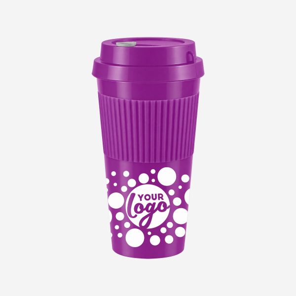 REF 1092PP SLEEVE TRAVEL CUP PURPLE SILK