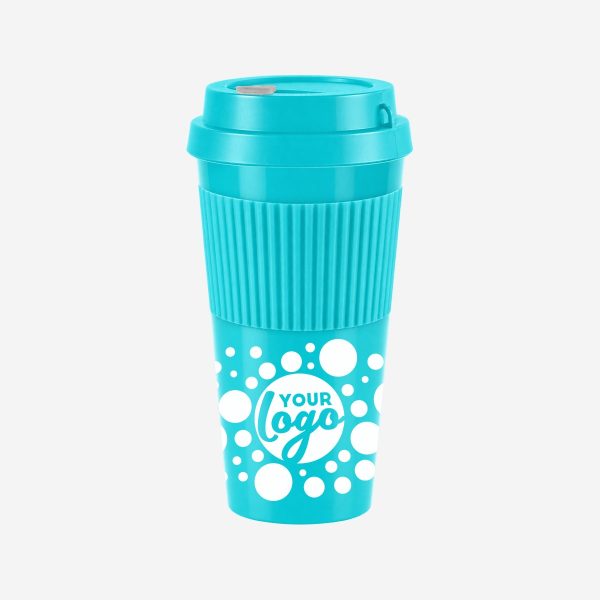 REF 1092PP SLEEVE TRAVEL CUP TURQUOISE SILK